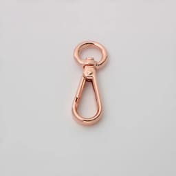 10/30/100PCS Inside:12mm Open Metal Carabiner Snap Hook Trigger Clasps Clips Swivel O-ring For Bag Strap Keychain Accessories