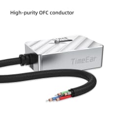 TimeEar TEC-Ω 15 30 75 150 Ohms Impedance Plug Earphone Noise Cancelling Resistance IEM Reduce Noise Filter Headphone Adapter
