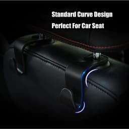 4/2/1Pcs Hooks for Bags Car Clips Front Seat Headrest Organizer Holder Auto Fastener Hangers Car Storage Interior Accessories