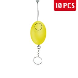 Cheap Self Defense Alarm 120dB Egg Shape Girl Women Protect Security Alert Personal Scream Safety Loud Keychain Emergency Alarm