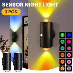 LED Wireless Wall Sconce,1500mAh Motion Sensor Night Light Indoor, Rechargeable Magnetic Wireless Wall Sconces for Bedroom