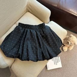 2026 Summer New Womens Sweet Polka Dot Bubble Shorts High Waist Puffy Anti-Exposure Safety Shorts with Pockets Cute Casual Pants