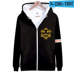 Anime One P Hoodies 3D Print Pullover Sweatshirt Monkey D Luffy Ace Sabo Shanks Law Battle Tracksuit Outfit Casual Outerwear