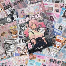 Mr. Paper 45 Sheets/book Creative Sticker Book Used of DIY Phone Case Photo Frame Album Scrapbook Retro Decoration Art Stickers