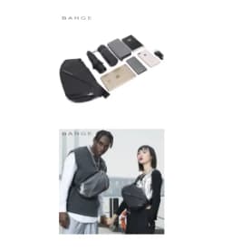 BANGE 9.7 inch iPad Chest Bag New Design Shoulder Messenger Bags Waterproof Anti-stain Anti-theft Big Capacity Short Trip Pack