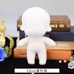 10-40cm Diy Doll Voxel Body Hand Made Nude Humanoid Doll Cut No Skeleton Non Attribute Plush Doll Desktop Decoration Toys Gifts