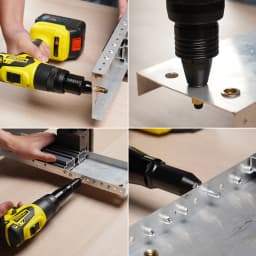HIFESON NO Battery Double Use Brushless Electric Rivet Nails Gun Drill Insert Rivet Nut Gun Automatic Riveting Tool For M3-M12