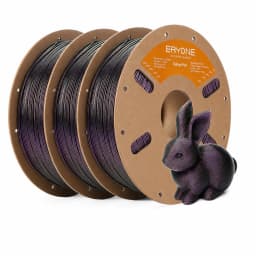 Eryone 3KG Galaxy PLA Filament 3D Print, Multicolor Available, 3KG Galaxy PLA Filament, Sparkle Shining, 1KG/Spool