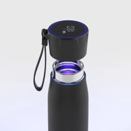 Smart UVC Self Cleaning Water Bottle with Temperature Display Drink Reminder 316 Stainless Steel Vacuum Flask for Travel Office