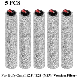 Roller Mop For Eufy Omni E25 / E28 / X12 PRO Vacuum Cleaner Spare Accessories Fully Washable Roller Mop Parts
