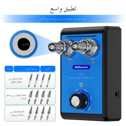Car Spark Plug Tester 110V 220V Ignition System Tester Double Hole Spark Plug Analyzer 0-6000rpm Automoivo Detector Scanner