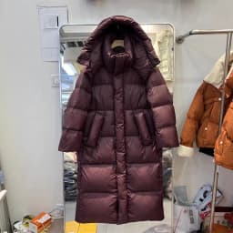 Winter Thick Long Hooded Down Jacket Female Solid Warm Outdoor Parkas Outwears Women White Duck Down Knee Length Down Jackets