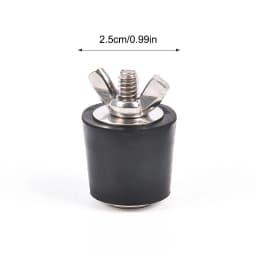 1PCS Pool Winterizing Plug Premium 1" To 2.5",PVC/Steel Expansion Pipe Plug,Swimming Pool Winter Expansion Plugs With SS Screw