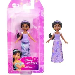 Original Disney Princess Mini Princess Snow White Moanna Merida Elsa Anna Miniature Dolls for Girls Christmas Gifts HPL55 Toys