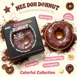 NeeDoh Is Non-Edible Squishy Sensory Toy. It Stretches to Ease Tension, Relieve Stress and Soothe Mood