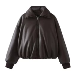 Trend Vintage Green Long Sleeve Lapel PU Leather Jacket Women Short Coat Zipper Button Spring Autumn High Street Outerwear Tops