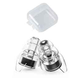 Silicone Earplugs High Fidelity with Storage Box for Concerts Musicians Motorcycles Noise Sensitivity Conditions and More