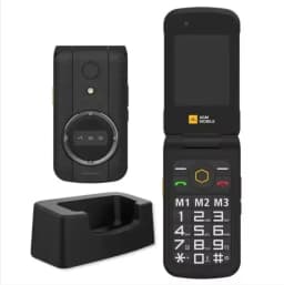 AGM M8 Flip 4G Rugged Phone Elderly Feature Cellphone SOS Quick Call Big Letters With English And Russian Keyboard
