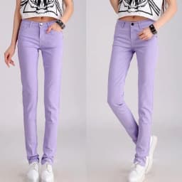 Spring Women's Oversize 34 White Pencil Pants Casual Cotton Leggings Trousers Office Slim Pantalones Elegant Stretch Sweatpant