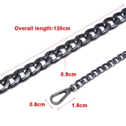 DIY Bag Strap Chain Wallet Handle Crossbody Accessories Purse Strap Chain Women's bag Replaced Bag Spare Parts