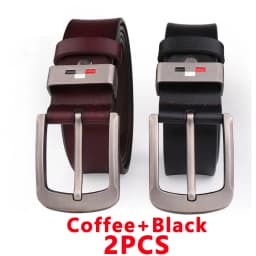 COOLERFIRE New Men Genuine Leather Belts High Quality Vintage Style Male Strap Classic Jeans Leather Belts For Men 051