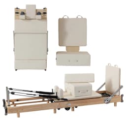 MIYAUP Private School Soft House Fold Pilate Reformer Yoga Big Fitness Equipment Pilate Core Bed