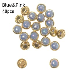 20/40 Pcs 4mm Mini Doll Buttons Ultra-small Pearl Buckle Belt Buckle Doll Shoes Buckle DIY Doll Clothing Buckles Accessories