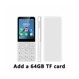 DOOV R77 4G Touch Screen Keypad Smartphone Without Camera 2.8 Inch 3GB+32GB 2100mAh Android13 Hebrew Keyboard Mobile Phone