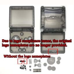 New Shell Case for GBASP Housing GBA SP Shell with Buttons Sets Replacement for Gameboy Advance SP Game Accessories