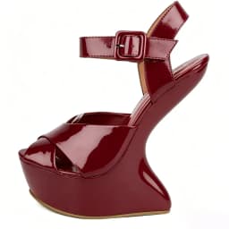 Strange Style Peep Toe Platfrom Sandals Sexy Pointed Toe Leather Size 35-48Custaomized New Arrivals Fashion Women Modern Shoes