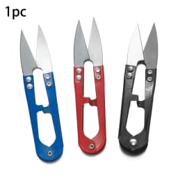 1pc U Shape Scissors Thread Cutter for Yarn Threads Fabric Needlework Scissors DIY Necklaces Bracelets Jewelry Making Tools