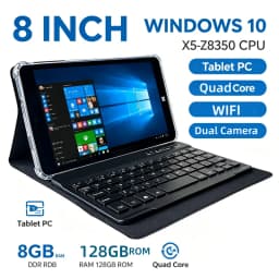 8 INCH T10 WINDOWS 10 Tablet PC 8GB DDR3 RAM 128GB ROM AR2 X5-Z8300 CPU 64-Bit Dual Cameras WIFI Quad Core
