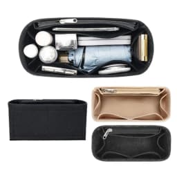 Felt Handbag Insert Bag Large Capacity Bag Support Purse Liner Storage Organization Multi-Pocket Internal Bag for Loewe Puzzle