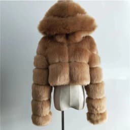 Women‘s Fur Jacket 2022 Autumn Winter Thick Coats Lady Faux Fur Coat Female Fluffy Zip Warm Outerwear Women Short Teddy Jackets