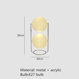 Italy Designer Led Floor Lamp White Ball 2.8 Stand Light for Living Room Hotel Led Chrome Metal Sofa Side Lounge Decoration Lamp