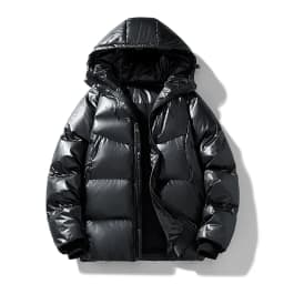 Autumn Winter Hooded Parkas Men Solid Warm Sports Waterproof Coat Male Fashion Casual Parka Outwear Couple Loose Hooded Jackets