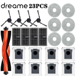 Dreame L40 Ultra/X40 Ultra/X40 Pro Robot Vacuum Cleaner Accessories Mop Dust Bag Main Brush Side Brush Hepa Filter Replacement