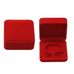 Textured Velvet Jewelry Box Ring Box Stud Earrings Pendant Bracelet Necklace and Jewelry Packaging Box