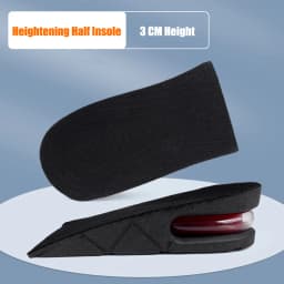 Height Increase Insoles for Men Women Elevator Shoes Insole Foot Pads Adjustable Heel Lift Inserts Heightening Insoles 3-7.5cm