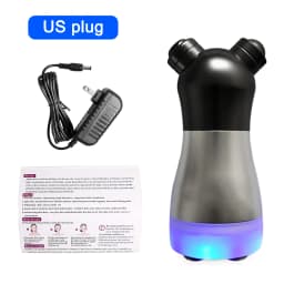 Microcurrent RF LED Photon Beauty Machine NeedleFree Electroporation Massager for Facial & Skin Lifting Tightening Rejuvenation