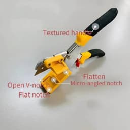 Universal Gun Nozzle Rubber Nozzle Scissors Special Pliers Gluing Tool for Glass & Structural Adhesive Use