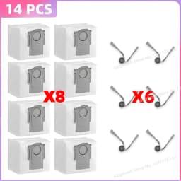 Fit For Roborock Q7 M5/ Q7 L5/ Q7 TF/ Q7T+/Q7B/Q10 S5/ Q10 X5/ Q10V+/ Q10 PF/ Q10 VF/ Q8+/ Q8 Max Pro+ Plus Parts Dust Bag Brush