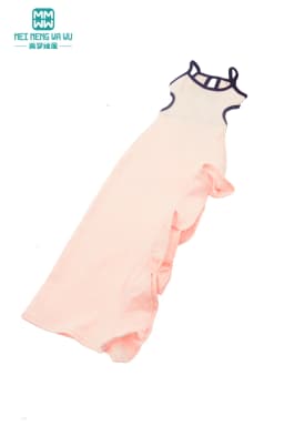 Fits BJD Doll Clothes 60cm 1/3 1/4 MSD DD SD Stylish fishtail slip dress Girl's Gift