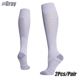 1Pair Compression Socks 15-20 MMHG Is Best Athletic for Men & Women Running Flight Travel Nurses Pregnant