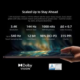 Original OnePlus Pad 4 Global Version Snapdragon 8 Elite Gen 5 13380mAh 13.2" 144Hz Screen Wi-Fi 7 256GB 512GB ROM Tablet
