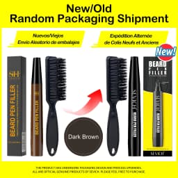 Beard Filling Pen Kit Beard Enhancer Brush Beard Coloring Shaping Tools Waterproof Black Brown Hair Pencil Man Cosmetic