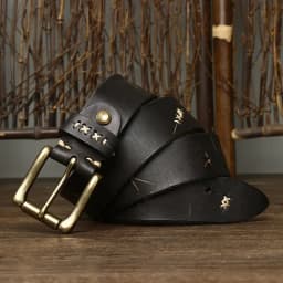 Men High Quality Genuine Leather Belt Luxury Designer Pin Buckle Belts Pure Cowskin Vintage Strap Male Jeans for Man Cowboy