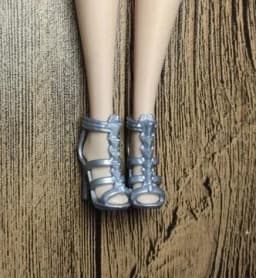 High quality YJ10 classic shoes flat foot high heels sandals fun to choose for your barb dolls 1/6 Scale accessories