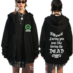 Rock Band Type O Negative Suspended in Dusk Essential Zipper Hoodie Men Women Casual Vintage Zip Up Jacket Male Oversize Hoodies