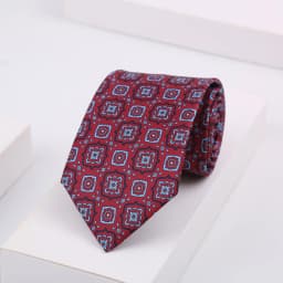 Classic Men's Imitation Silk Ties Soft Novel Plaid Polka Dot 8CM Neckties For Man Business Wedding Party Accessories Gifts